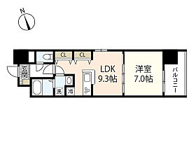 広島県広島市中区吉島東3丁目（賃貸マンション1LDK・3階・40.00㎡） その2