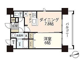 広島県広島市中区十日市町2丁目（賃貸マンション1LDK・4階・40.06㎡） その2