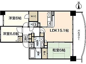 広島県広島市安佐南区大塚西5丁目（賃貸マンション3LDK・9階・73.79㎡） その2