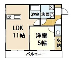 広島県広島市南区翠4丁目（賃貸マンション1LDK・2階・39.07㎡） その2