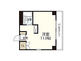 広島県広島市中区舟入南2丁目（賃貸マンション1R・5階・22.71㎡） その2