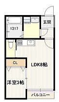 広島県廿日市市桜尾本町（賃貸アパート1LDK・2階・31.80㎡） その2