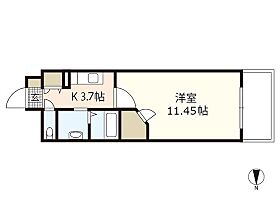 広島県広島市南区松川町（賃貸マンション1K・8階・35.77㎡） その2