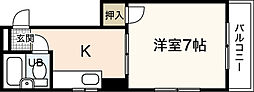 間取図画像 1K