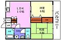 レジデンスハラ4階5.5万円