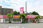 ドラックストア「クスリ岩崎チェーン広島府中南店まで656ｍ」