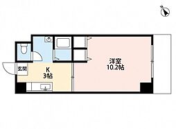 フレーバー 1Kの間取図画像