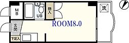 グランビア落合 ワンルームの間取図画像