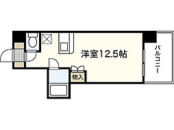GYビル ワンルームの間取図画像