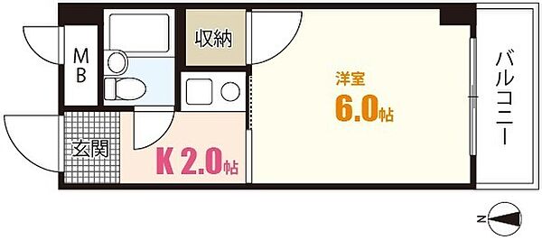 コーポトガワ ｜広島県広島市安佐南区祇園5丁目(賃貸マンション1K・2階・17.18㎡)の写真 その2