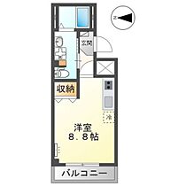 広島県広島市南区翠4丁目（賃貸マンション1R・4階・26.92㎡） その2