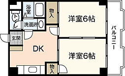 間取図画像 2DK