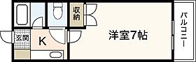 広島県広島市西区高須3丁目（賃貸マンション1K・3階・21.30㎡） その2