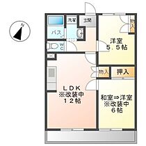 広島県広島市東区中山東3丁目（賃貸アパート2LDK・1階・51.60㎡） その2