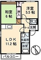 広島県広島市東区牛田新町3丁目（賃貸アパート2LDK・2階・53.16㎡） その2