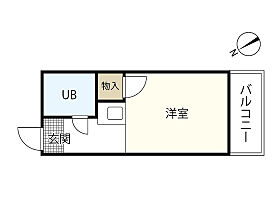 広島県広島市中区平野町（賃貸マンション1R・3階・17.00㎡） その2