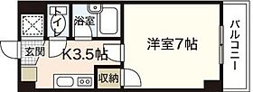 メイユール広兼  ｜ 広島県広島市安佐南区伴中央6丁目（賃貸マンション1K・3階・22.68㎡） その2