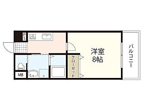 広島県広島市中区白島九軒町（賃貸マンション1K・5階・28.68㎡） その2