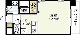 広島県広島市中区舟入川口町（賃貸マンション1R・8階・40.03㎡） その2