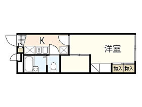 広島県廿日市市大野中央5丁目（賃貸アパート1K・1階・22.35㎡） その2