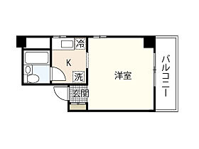 広島県広島市中区鶴見町（賃貸マンション1R・4階・19.84㎡） その2