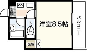 広島県広島市東区牛田新町1丁目（賃貸マンション1R・3階・23.37㎡） その2