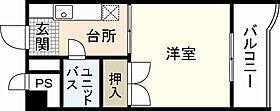 広島県広島市西区天満町（賃貸マンション1K・3階・22.50㎡） その2