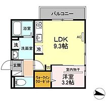 アップス大町DII  ｜ 広島県広島市安佐南区大町西3丁目（賃貸アパート1LDK・3階・31.26㎡） その2