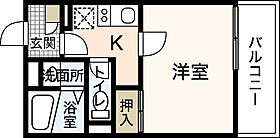 広島県広島市中区舟入川口町（賃貸アパート1K・1階・21.47㎡） その2