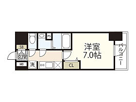 広島県広島市中区国泰寺町1丁目（賃貸マンション1K・12階・23.06㎡） その2