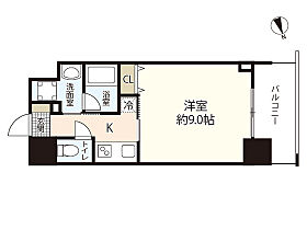 広島県広島市中区河原町（賃貸マンション1K・10階・28.39㎡） その2