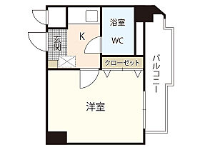 広島県広島市中区国泰寺町1丁目（賃貸マンション1K・3階・22.80㎡） その2