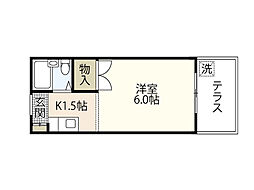 間取図画像 ワンルーム