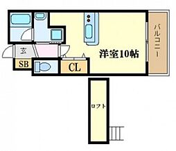 間取図画像 ワンルーム