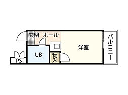 間取図画像 ワンルーム