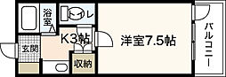 間取図画像 1K