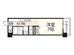 ロイヤル,OS ワンルームの間取図画像