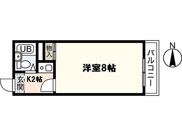 第13やたがいビル ｜広島県広島市安佐南区西原8丁目(賃貸マンション1K・4階・20.09㎡)の写真 その2