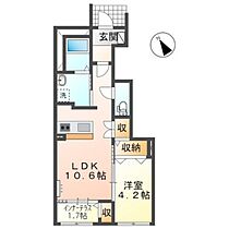 広島県広島市安佐南区川内3丁目（賃貸アパート1LDK・1階・42.15㎡） その2