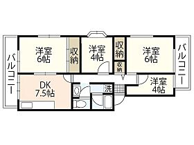 鈴が峰第5団地　5号棟  ｜ 広島県広島市西区鈴が峰町（賃貸マンション4DK・5階・68.45㎡） その2