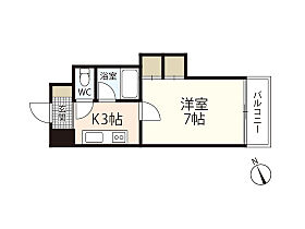 ＥＰＯＣＨ21  ｜ 広島県広島市安佐南区長楽寺2丁目（賃貸マンション1K・3階・24.31㎡） その2