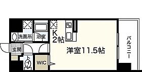 広島県広島市中区宝町（賃貸マンション1R・11階・34.42㎡） その2