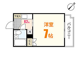 アメニティカネイチII  ｜ 広島県広島市安佐北区可部南1丁目（賃貸マンション1K・2階・19.25㎡） その2