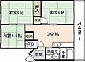城元マンション1階5.5万円