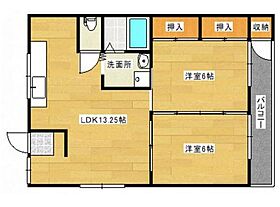 パステルクボ12  ｜ 広島県広島市西区南観音7丁目（賃貸マンション2LDK・3階・52.00㎡） その2