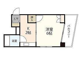 宮正商船ビル  ｜ 広島県広島市安佐南区相田1丁目（賃貸マンション1K・3階・18.00㎡） その2