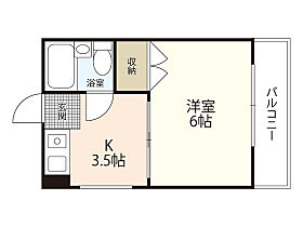 宮正商船ビル  ｜ 広島県広島市安佐南区相田1丁目（賃貸マンション1K・4階・18.00㎡） その2