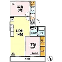 ハイドゥ伴II  ｜ 広島県広島市安佐南区伴中央5丁目（賃貸アパート2LDK・1階・56.00㎡） その2