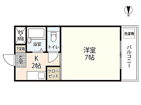 T.R.M.マンション  ｜ 広島県広島市西区南観音1丁目（賃貸マンション1K・1階・22.27㎡） その2