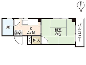 広島県広島市中区東白島町（賃貸アパート1K・3階・18.50㎡） その2